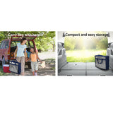 Weisshorn Portable Grey Annex Mat - 3m x 2.5m Heavy-Duty Floor Mat - Rear View