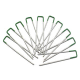 Prime Turf Artificial Grass 100pcs Synthetic Pins Fake Lawn Turf Weed Mat Pegs Joining Tape