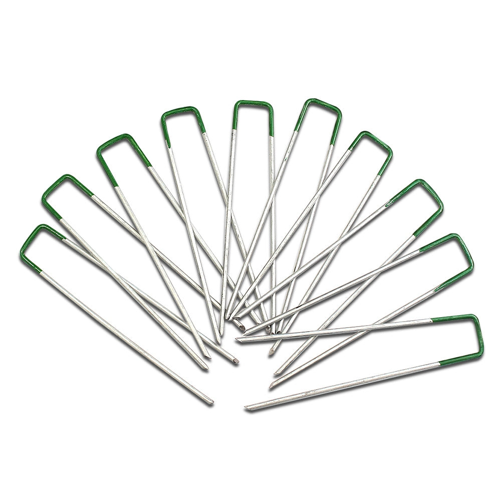 200 High-Strength Galvanized Steel Turf Anchoring Pins