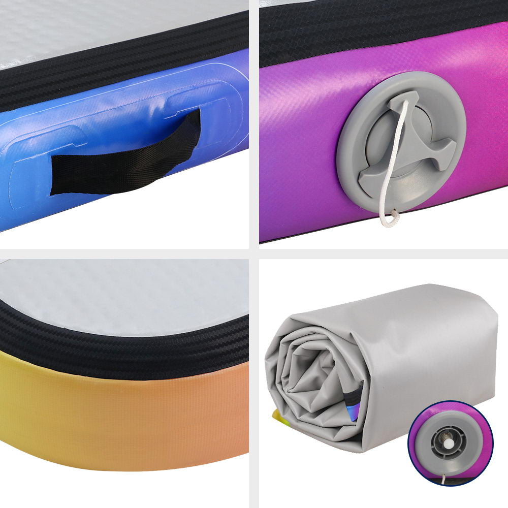 Everfit Inflatable Tumbling Mat - 3M Air Track for Gymnastics, Cheerleading & Martial Arts