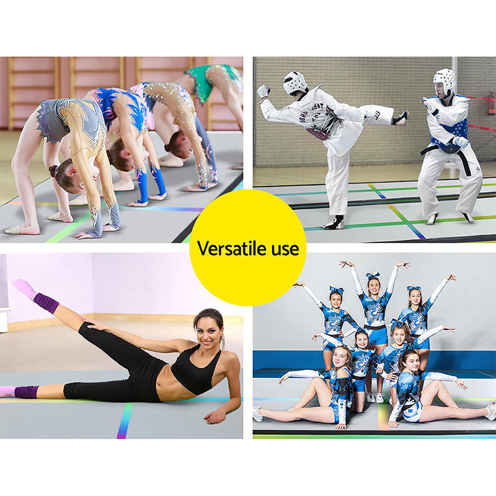 Everfit 3M Inflatable Air Track Mat with Electric Pump for Gymnastics and Sports Training
