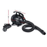500W Portable Electric Air Pump for Inflatable Gym Mats and Equipment - Front View
