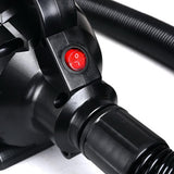 500W Portable Electric Air Pump for Inflatable Gym Mats and Equipment - Top-Down View