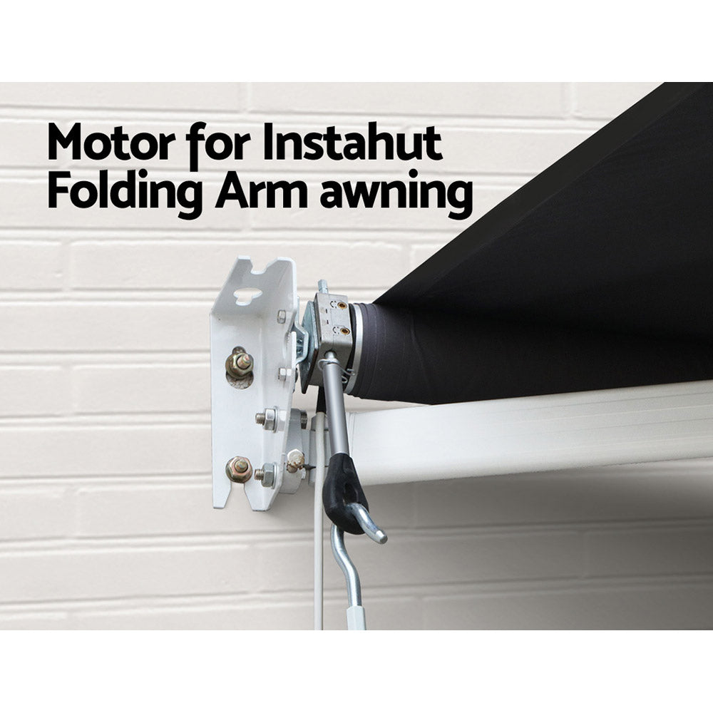 Instahut 240V Remote-Control Replacement Motor for 40NM Folding Arm Awning System