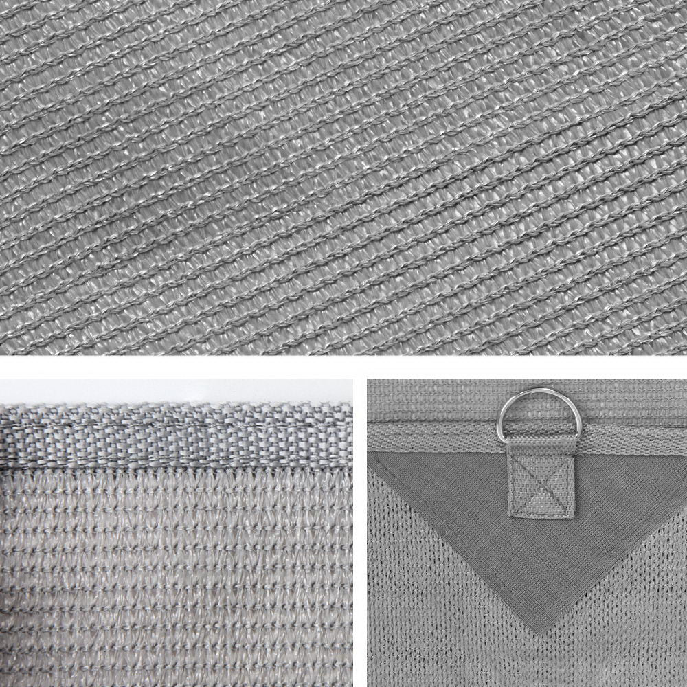 Caravan End Screen - 2.1m x 1.8m Privacy Shade for Roll Out Awnings