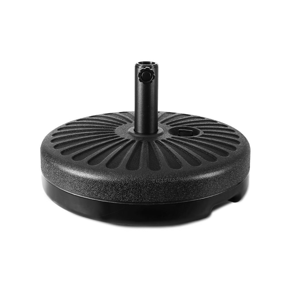 Heavy-Duty Outdoor Umbrella Base Pod for Patio with Sand/Water Fill Option