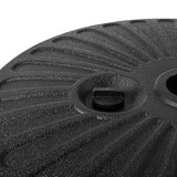Heavy-Duty Outdoor Umbrella Base Pod for Patio with Sand/Water Fill Option - Top-Down View