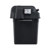 Giantz 12V Deep Cycle Battery Box - Portable Power Station with USB Ports and Cigarette Lighter Socket - Top-Down View