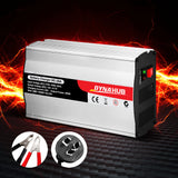 12V 20 Amp Smart Battery Charger for Cars, ATVs, Boats, and Motorcycles - Close-Up Angle