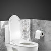 Toilet Bidet Seat Non Electric Hygiene Dual Nozzles Spray Wash Bathroom D shape