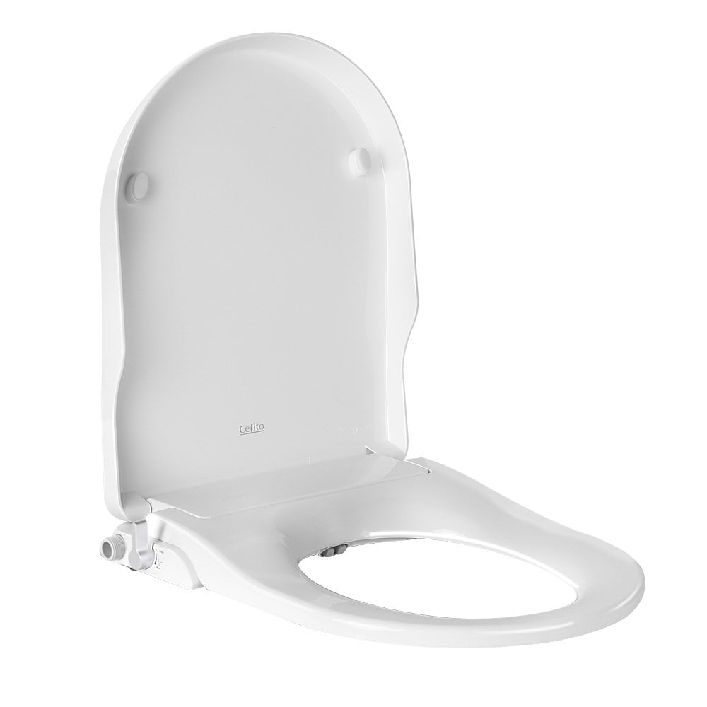 Cefito White Non-Electric Bidet Toilet Seat for Enhanced Hygiene