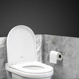 Cefito Universal Soft-Close Toilet Seat Cover - Durable U Shape Bathroom Essential