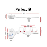 Cefito Manual Bidet Seat with Dual Nozzles for Enhanced Hygiene and Easy Installation - Front View