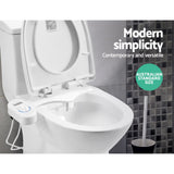 Cefito Manual Bidet Seat with Dual Nozzles for Enhanced Hygiene and Easy Installation - Side View