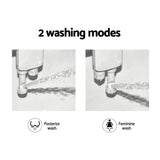 Cefito Manual Bidet Seat with Dual Nozzles for Enhanced Hygiene and Easy Installation - 45-Degree Angle