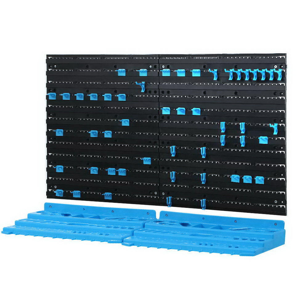 Giantz Tool Organizer Rack with Peg Boards and Removable Holders for Garage Storage