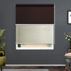 Roller Blinds Blockout Blackout Curtains Window Double Dual Shades 0.9X2.1M CRCO