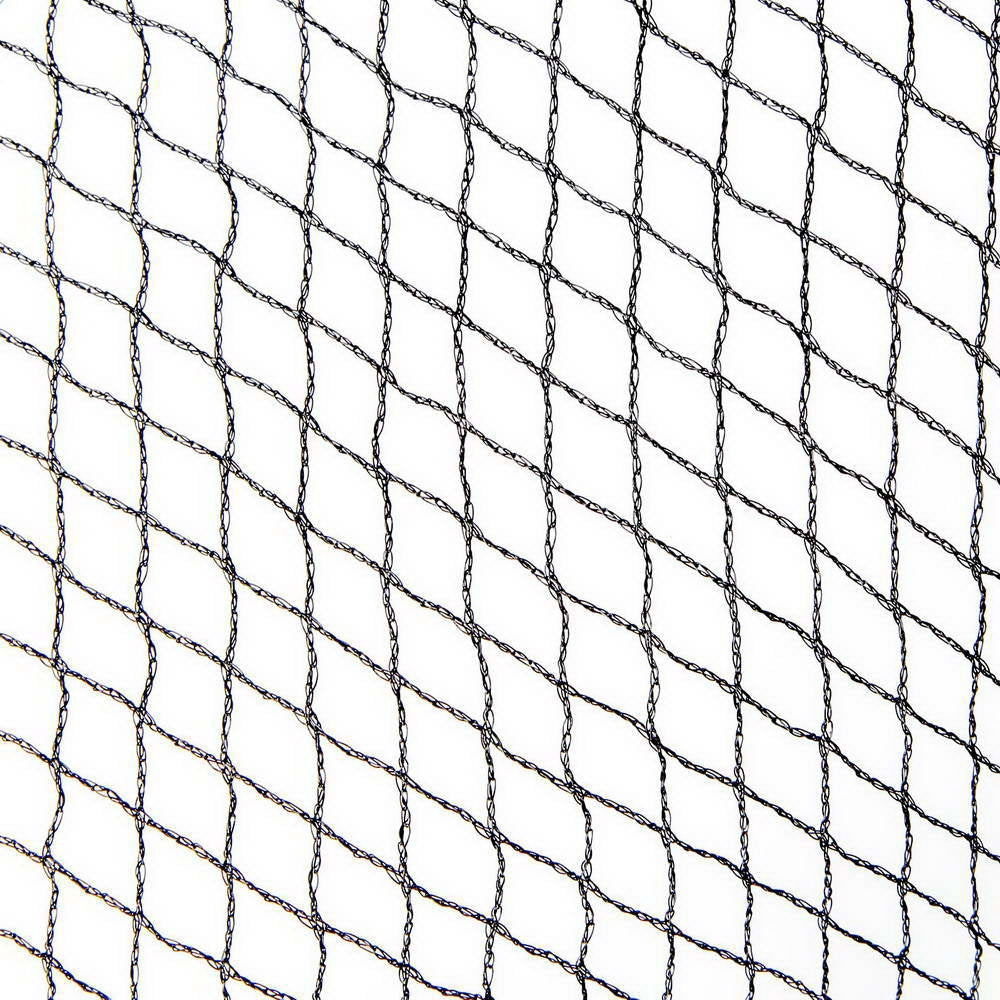 Heavy-Duty Black Nylon Bird Netting - 10m x 20m Anti-Bird Solution
