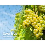 Heavy-Duty 10x30m Instahut Bird Netting - Ultimate Pest Protection for Your Fruit Trees - 45-Degree Angle