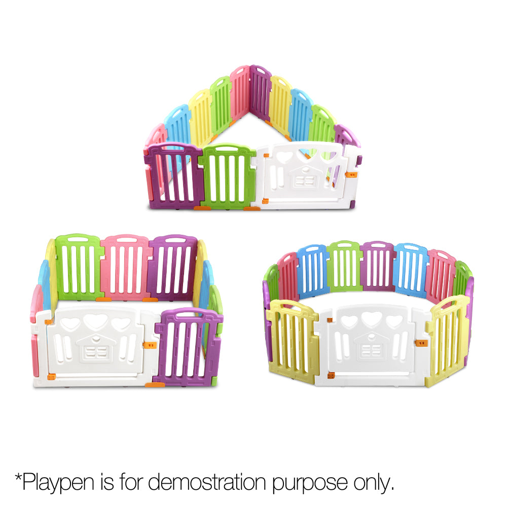 Cuddly Baby Playpen Expansion Panels - 2 Piece Set for Safe Play Areas