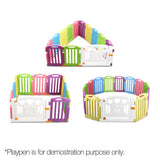 Cuddly Baby Playpen Expansion Panels - 2 Piece Set for Safe Play Areas - Rear View