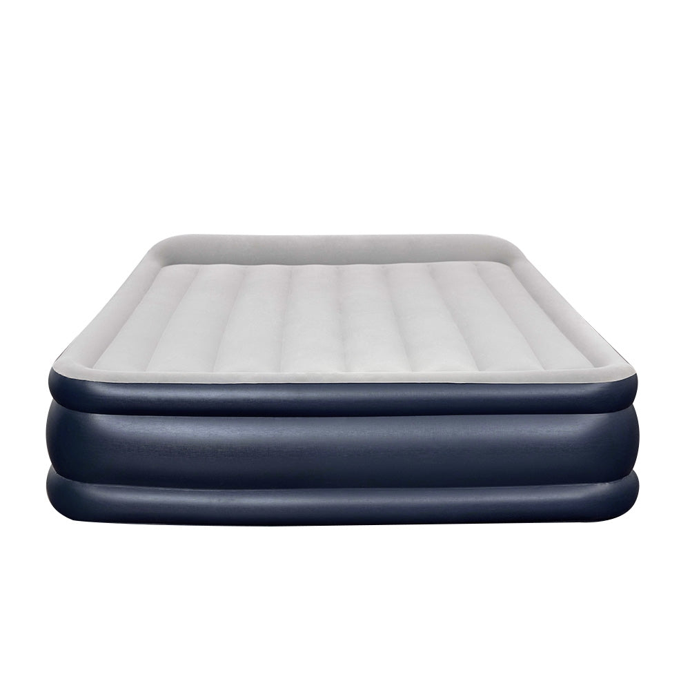 Bestway Queen Size Inflatable Air Mattress with Built-in Pump and Carry Bag