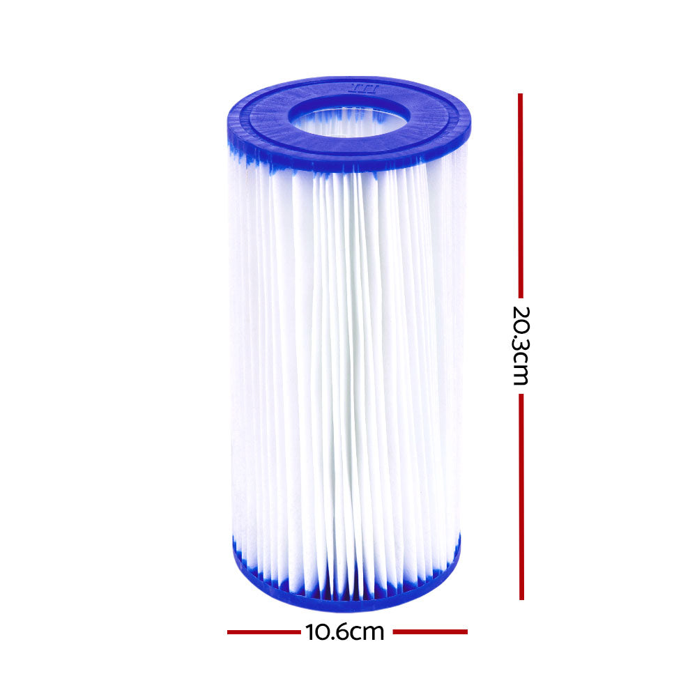 Bestway 12-Pack Replacement Filter Cartridge for 1500 GPH Above Ground Pool Pumps