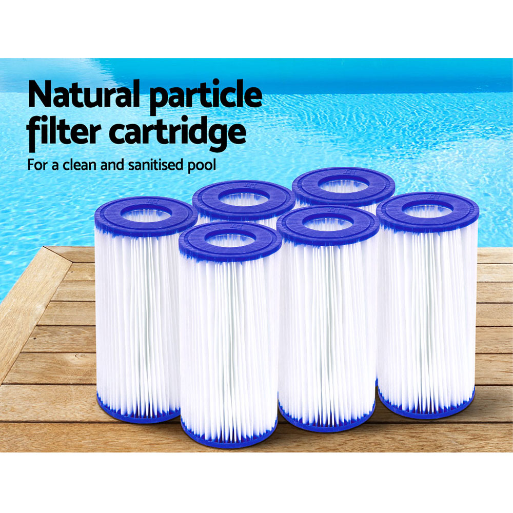 Bestway 12-Pack Replacement Filter Cartridge for 1500 GPH Above Ground Pool Pumps