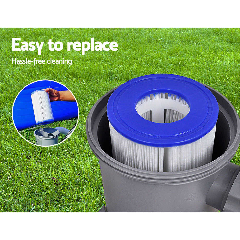 Bestway 12-Pack Replacement Filter Cartridge for 1500 GPH Above Ground Pool Pumps