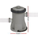 Bestway Pool Pump Cartridge Filter 330GPH 1249L/H Flowclear™ Filters Cleaner - Front View