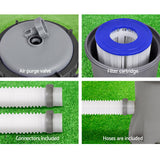 Bestway Pool Pump Cartridge Filter 330GPH 1249L/H Flowclear™ Filters Cleaner - 45-Degree Angle