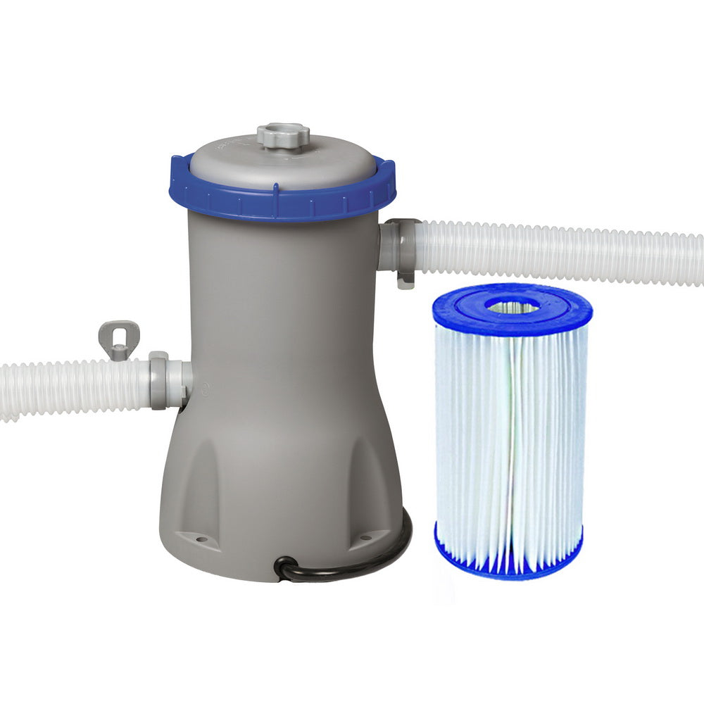 Bestway 2006L/H Above-Ground Pool Filter Pump and Cleaner