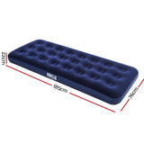 Bestway Single Air Mattress - Quick Inflate & Comfortable for Camping - Side View