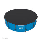 Bestway Pool Cover Fits 3.66m/12ft Round Swimming Pool PVC Blanket 3.7m - Side View