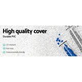 Bestway Pool Cover Fits 3.66m/12ft Round Swimming Pool PVC Blanket 3.7m - Rear View