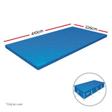 Bestway 58017 Pool Cover Fits 4x2.11m Above Ground Swimming Pool PE Blanket - Front View