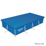 Bestway 58017 Pool Cover Fits 4x2.11m Above Ground Swimming Pool PE Blanket - Side View