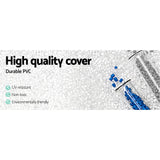 Bestway Pool Cover Fits 4.12x2.01m Above Ground Swimming Pool PVC Blanket - Rear View