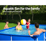 Durable Bestway Steel Pro™ Above Ground Pool – 4M Heavy Duty Frame - Side View
