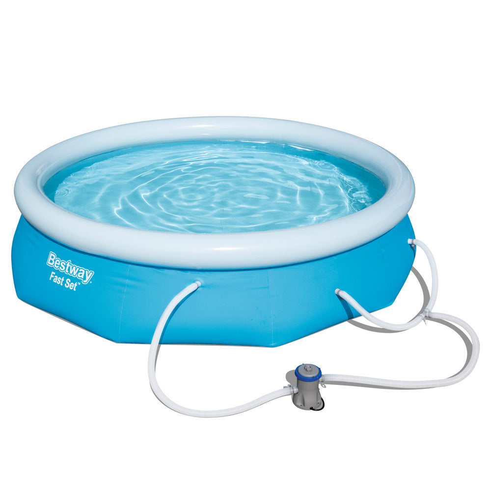 Bestway Fast Set Inflatable Round Pool with Filter Pump