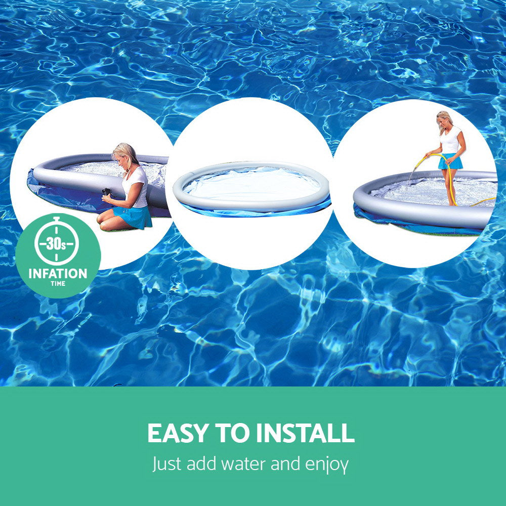 Bestway Fast Set Inflatable Round Pool with Filter Pump