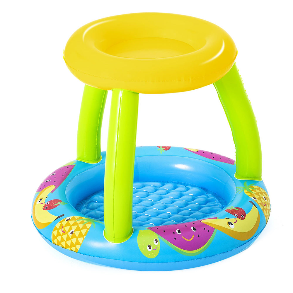 Bestway Family Inflatable Pool with Detachable Sunshade for Kids