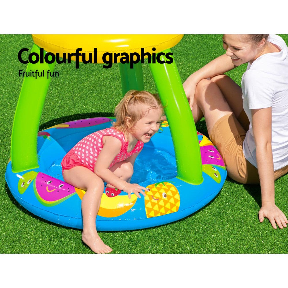Bestway Family Inflatable Pool with Detachable Sunshade for Kids