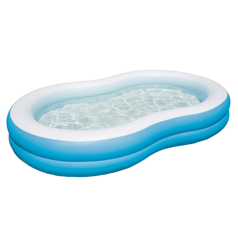 Bestway Inflatable Family Fun Pool for Kids - 2.62m x 1.57m x 46cm