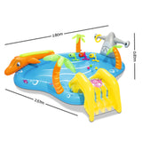 Inflatable Sea Life Adventure Play Center - Front View