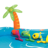 Inflatable Sea Life Adventure Play Center - Rear View