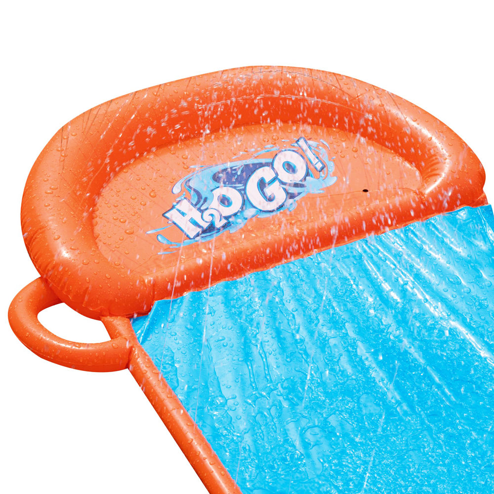 Bestway H2OGO! Single Inflatable Water Slide for Kids - 4.88m Splash Fun
