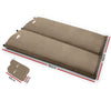 Weisshorn Self Inflating Mattress Camping Sleeping Mat Air Bed Pad Double Coffee 10CM Thick