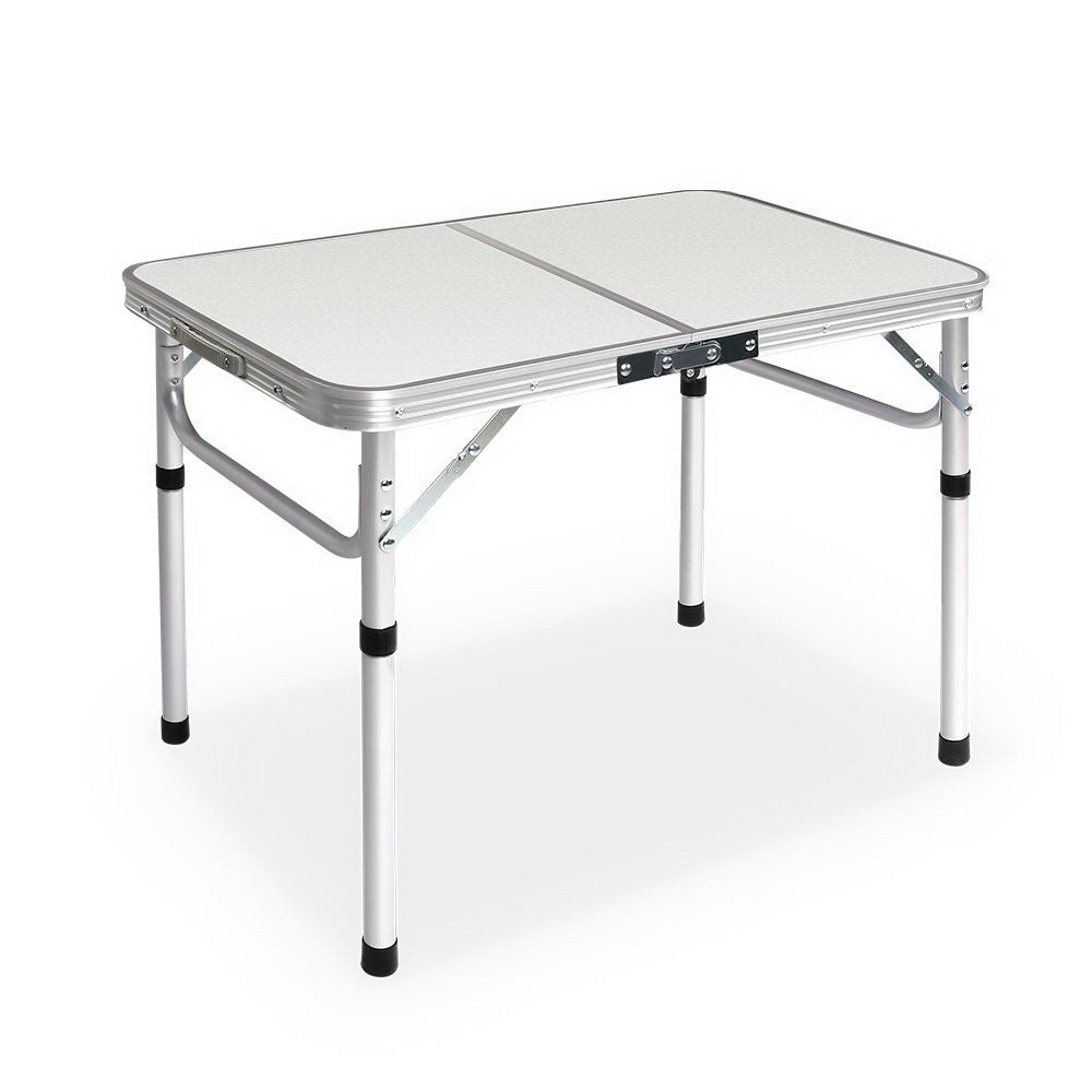Compact Adjustable Folding Camping Table by Weisshorn