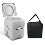 Weisshorn 20L Travel Portable Toilet for Camping and Boating with Carry Bag - Front View